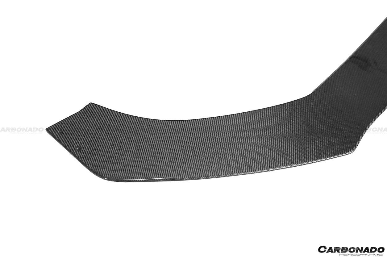 2013-2016 Audi S3 A3 Sline Sedan BKSS Style Carbon Fiber Front Lip&amp;Front Lip Under Board - Carbonado Aero