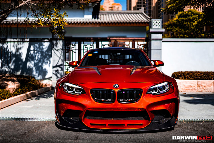 2014-2019 BMW 2 Series F22 VR Style Partial Carbon Fiber Wide Body Full Body Kit - DarwinPRO Aerodynamics