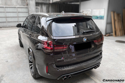 2014-2018 BMW X5/X5M F15 VS Style Carbon Fiber Roof Spoiler - Carbonado