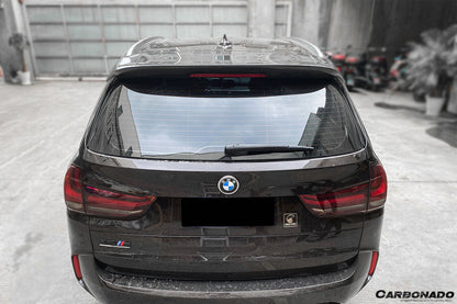 2014-2018 BMW X5/X5M F15 VS Style Carbon Fiber Roof Spoiler - Carbonado