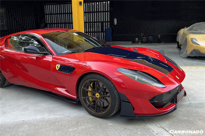 2018-UP Ferrari 812 Superfast /GTS MSY Style Mirror Housing - Carbonado