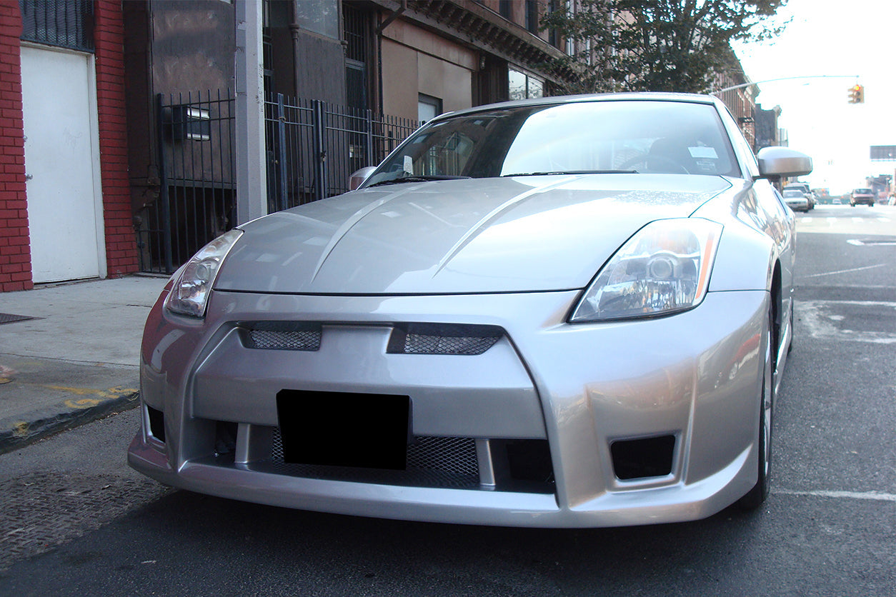 2003-2008 Nissan 350Z GTR Style Front Bumper - Carbonado