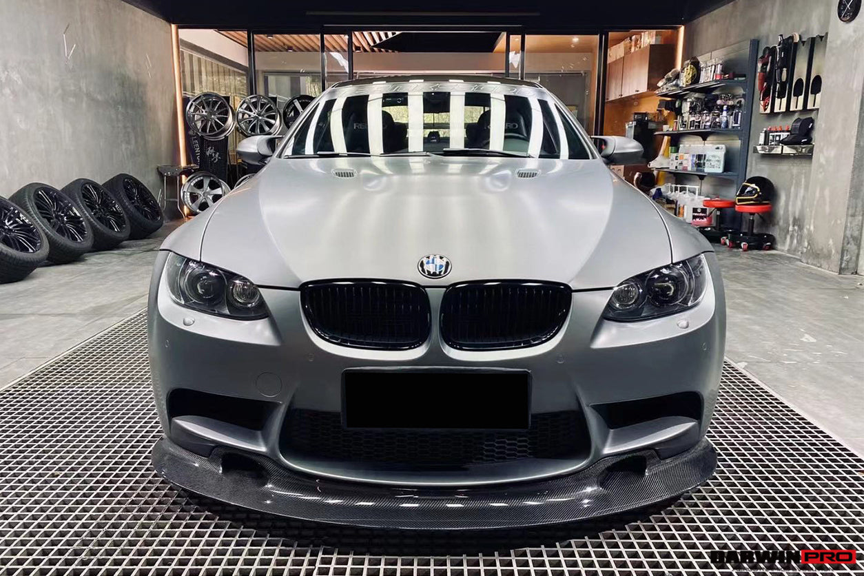 2008-2012 BMW M3 E90/E92/E93 GT4 Style Carbon Fiber Lip - DarwinPRO Aerodynamics