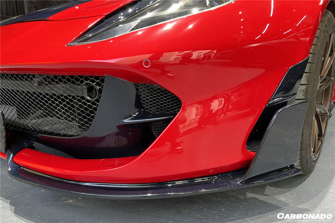 2018-UP Ferrari 812 Superfast /GTS MSY Style Front Bumper Air Vent - Carbonado