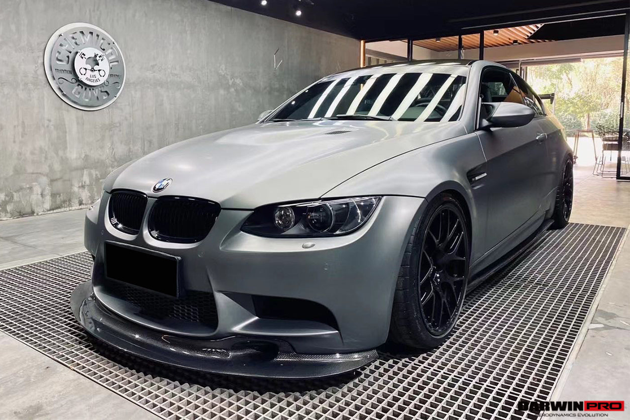 2008-2012 BMW M3 E90/E92/E93 GT4 Style Carbon Fiber Lip - DarwinPRO Aerodynamics