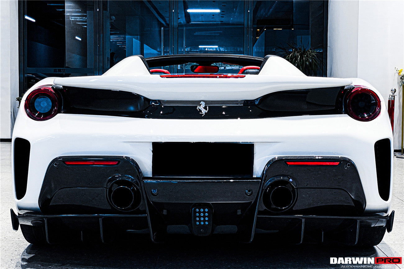 2015-2020 Ferrari 488 GTB/Spyder Pista Style Auto Full Body Kit - DarwinPRO Aerodynamics