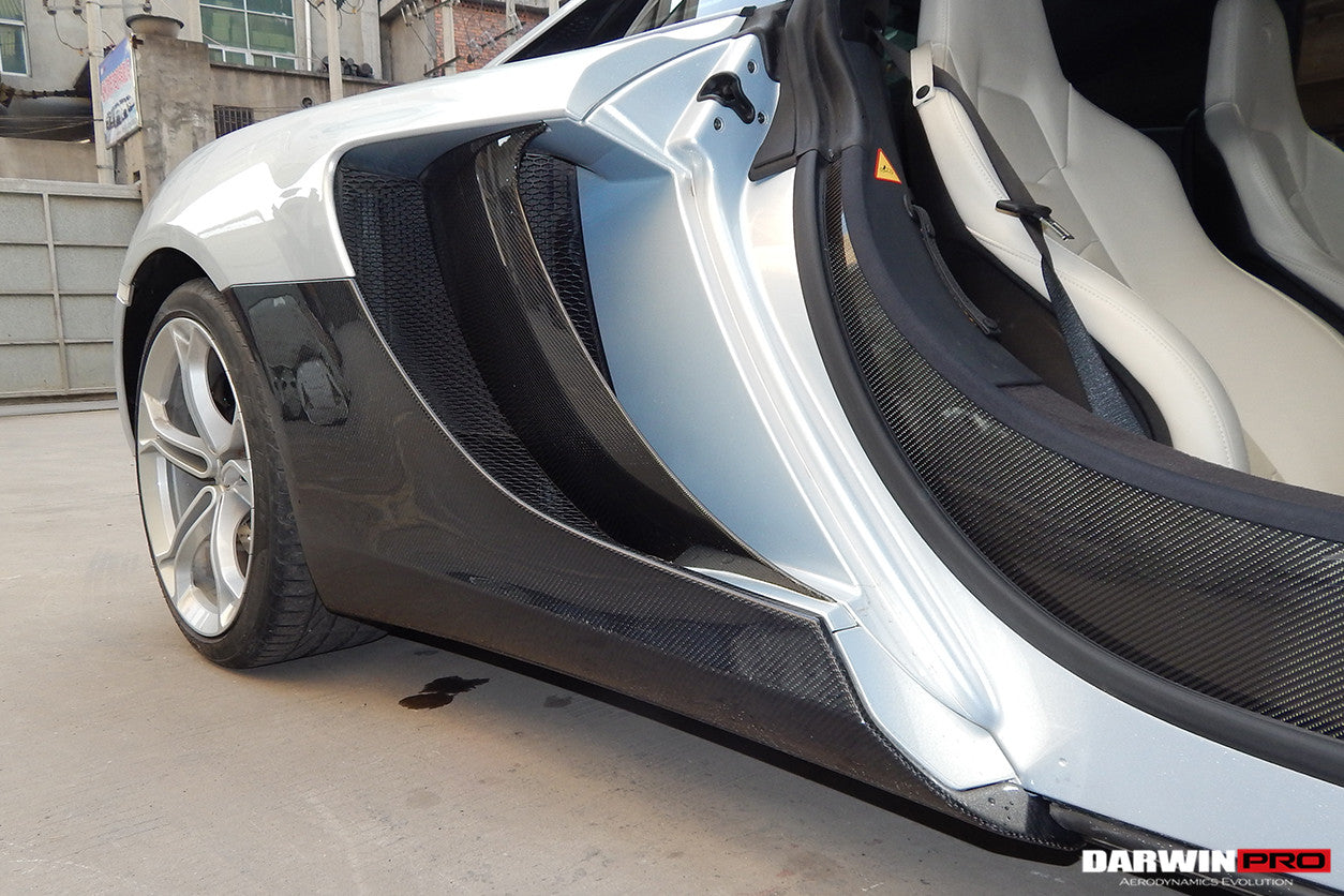 2011-2014 McLaren MP4 12C Side Skirts - DarwinPRO Aerodynamics