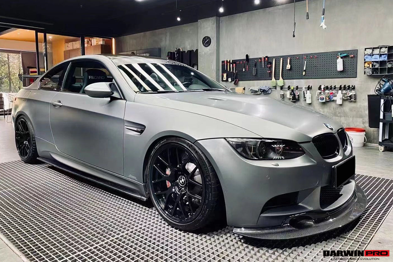 2008-2012 BMW M3 E90/E92/E93 GT4 Style Carbon Fiber Lip - DarwinPRO Aerodynamics