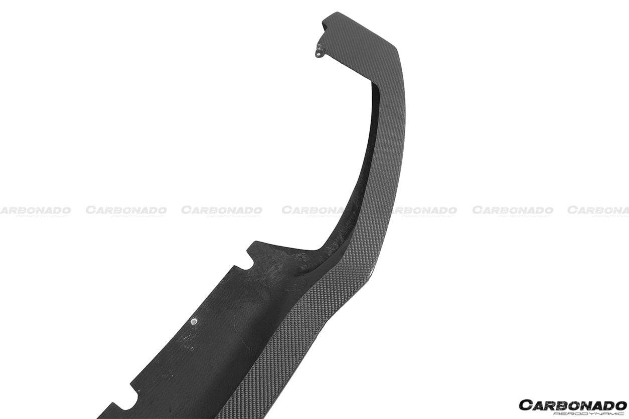 2017-2019 BMW 5 Series G30 G38 M-TECH ECC Style Carbon Fiber Front Lip - Carbonado