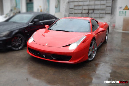 2010-2015 Ferrari 458 Coupe/Spyder Carbon Fiber Front Canards - DarwinPRO Aerodynamics