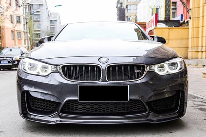 2014-2020 BMW M3 F80 M4 F82 VRS Style Carbon Fiber Front Lip - Carbonado