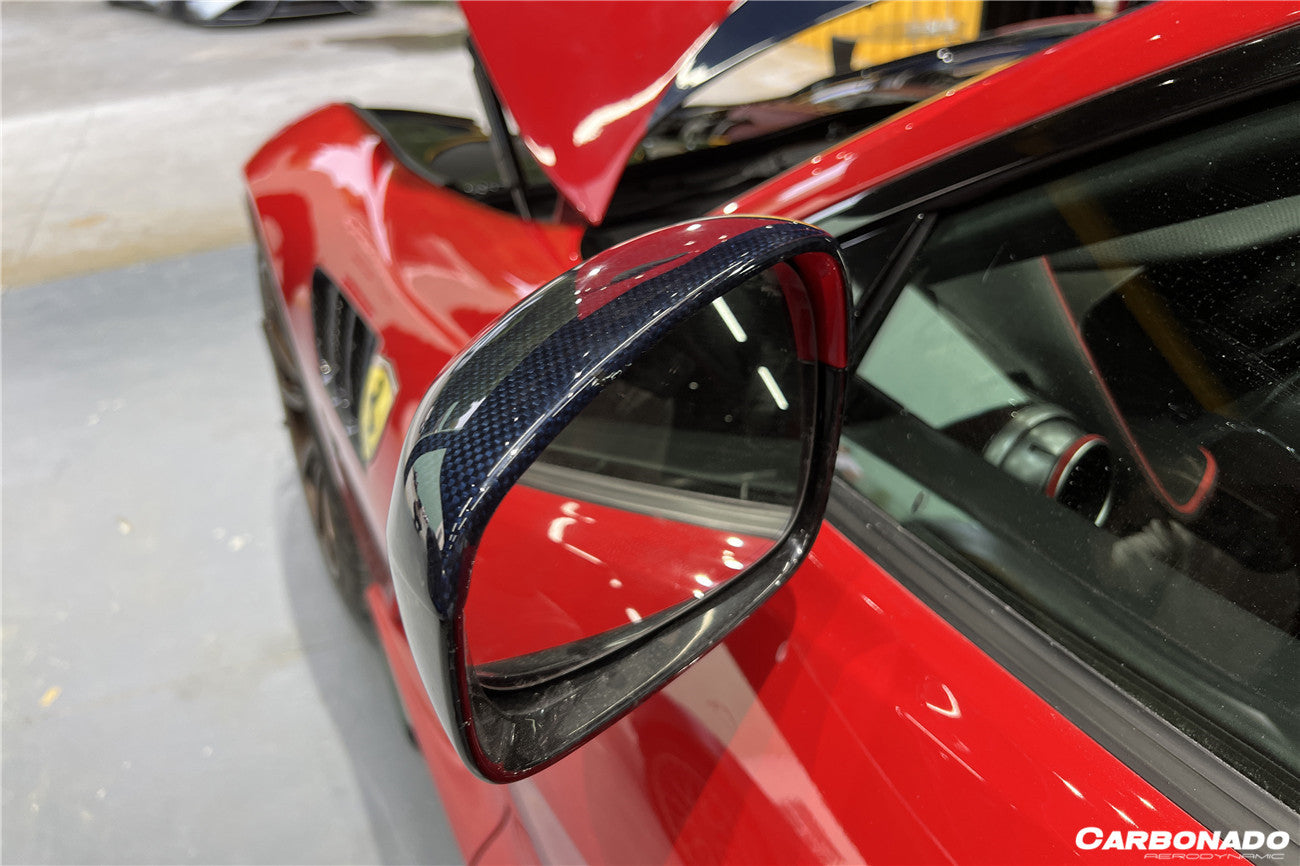 2018-UP Ferrari 812 Superfast /GTS MSY Style Mirror Housing - Carbonado