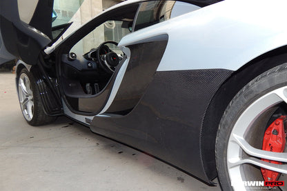 2011-2014 McLaren MP4 12C Side Skirts - DarwinPRO Aerodynamics