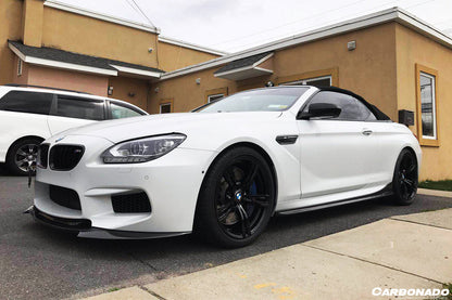 2013-2018 BMW M6 F12/F13/F06 VRS Style Carbon Fiber Front Lip - Carbonado