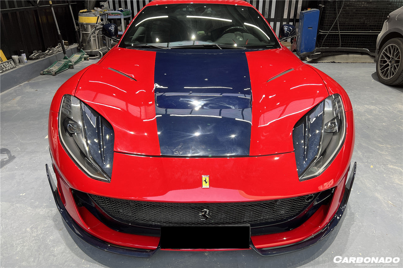 2018-UP Ferrari 812 Superfast /GTS MSY Style Hood - Carbonado