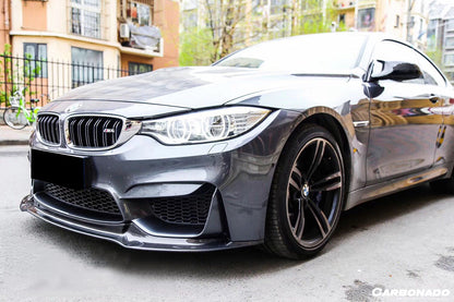 2014-2020 BMW M3 F80 M4 F82 VRS Style Carbon Fiber Front Lip - Carbonado Aero