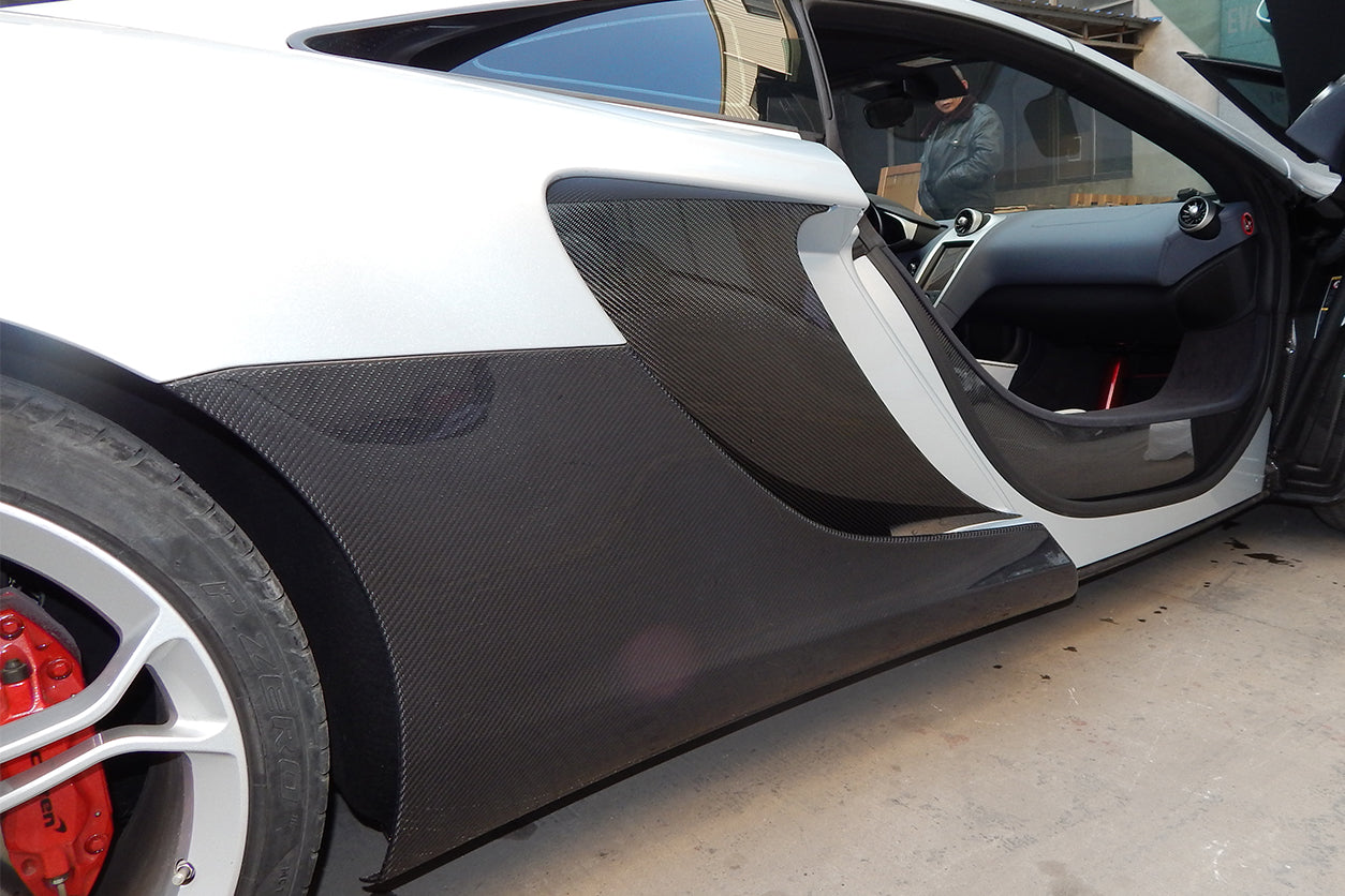 2011-2014 McLaren MP4 12C Side Skirts - DarwinPRO Aerodynamics