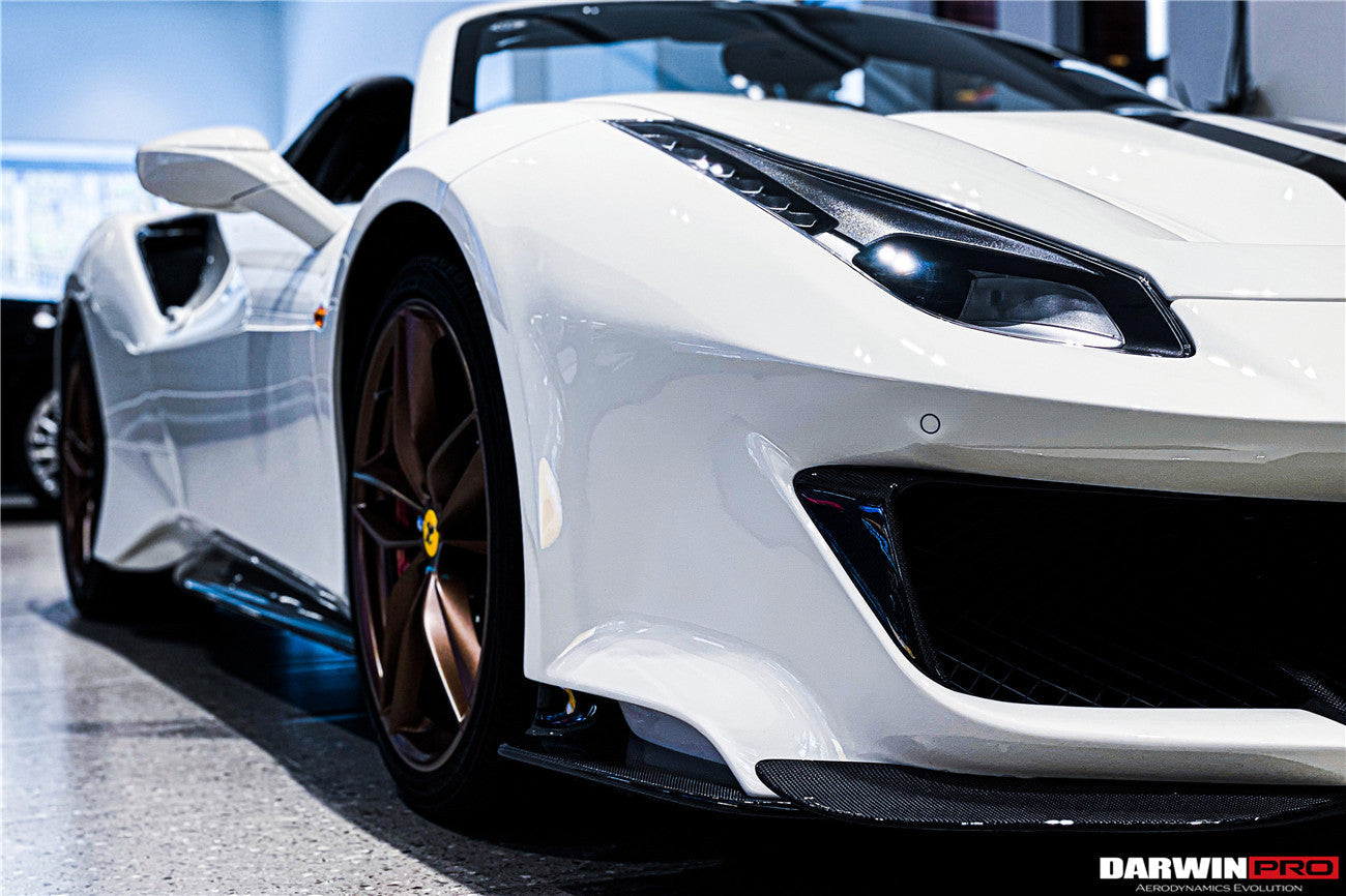2015-2020 Ferrari 488 GTB/Spyder Pista Style Auto Full Body Kit - DarwinPRO Aerodynamics