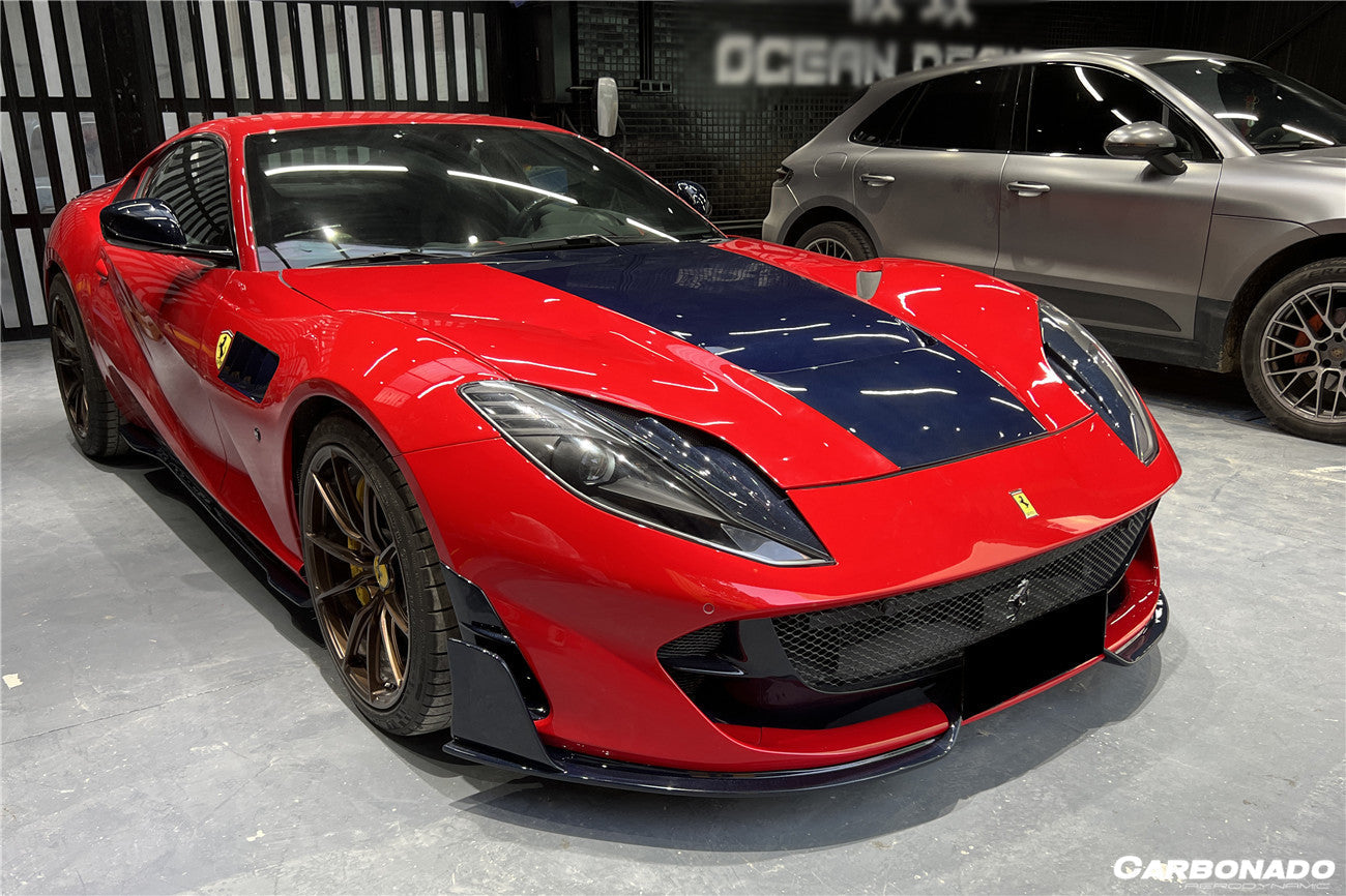 2018-UP Ferrari 812 Superfast /GTS MSY Style Hood - Carbonado
