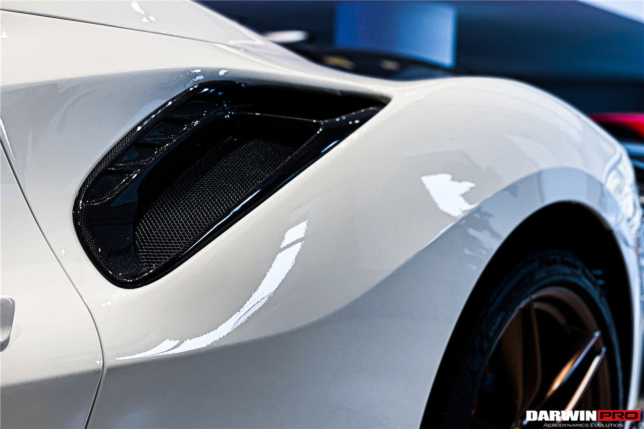 2015-2020 Ferrari 488 GTB/Spyder Pista Style Auto Full Body Kit - DarwinPRO Aerodynamics