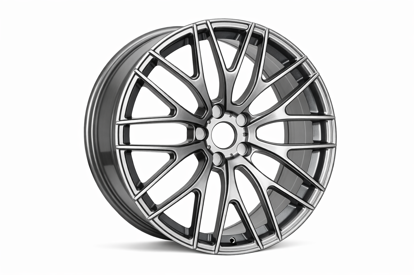 E008 Gunmetal 17x7.5 ET35 5x114.3 - Square Set (4 Wheels)