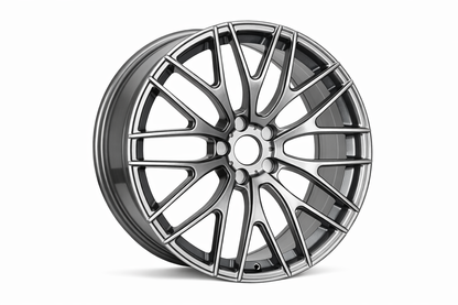 E008 Gunmetal 17x7.5 ET35 5x114.3 - Square Set (4 Wheels)
