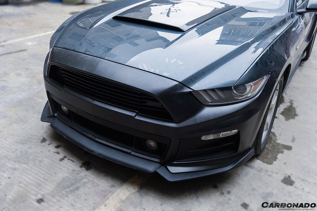 2014-2017 Ford Mustang Rsh Style Front Bumper - Carbonado Aero