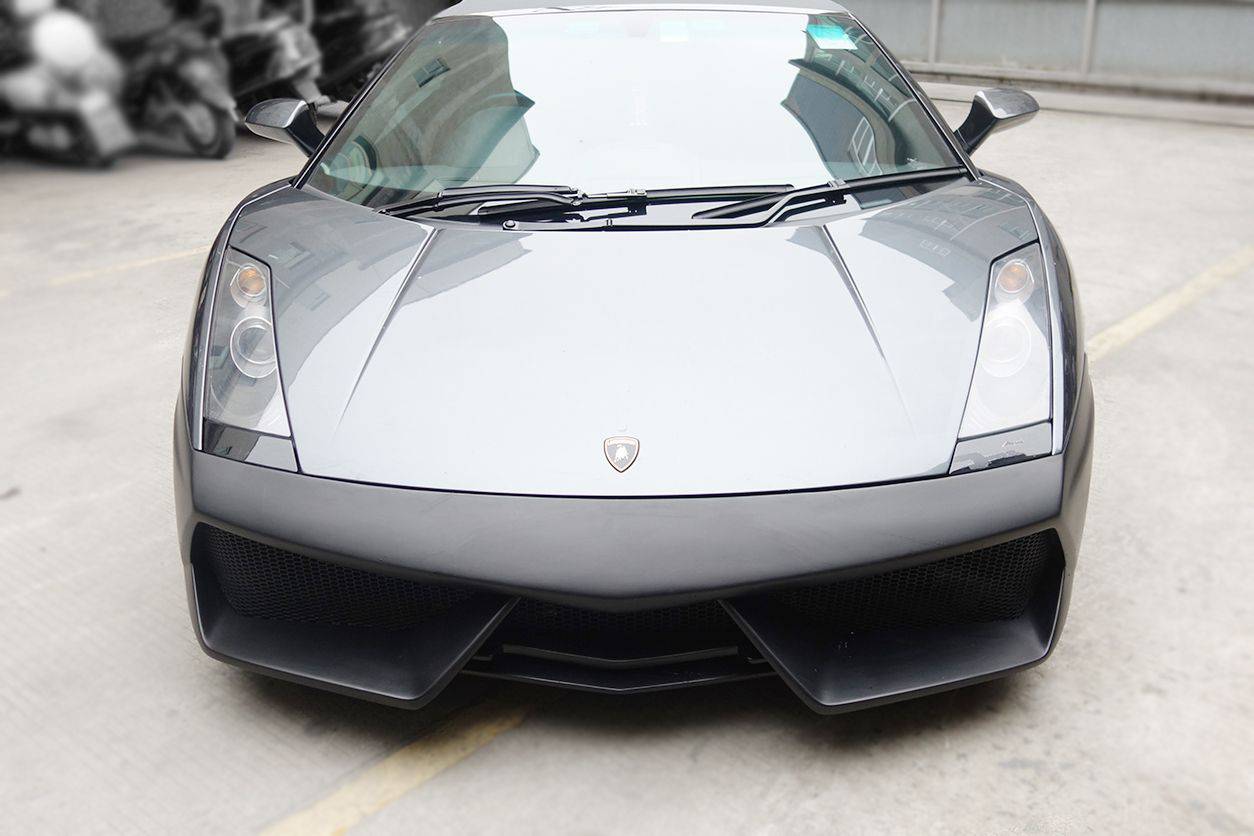 2004-2008 Lamborghini Gallardo LP570 Style Front Bumper - Carbonado