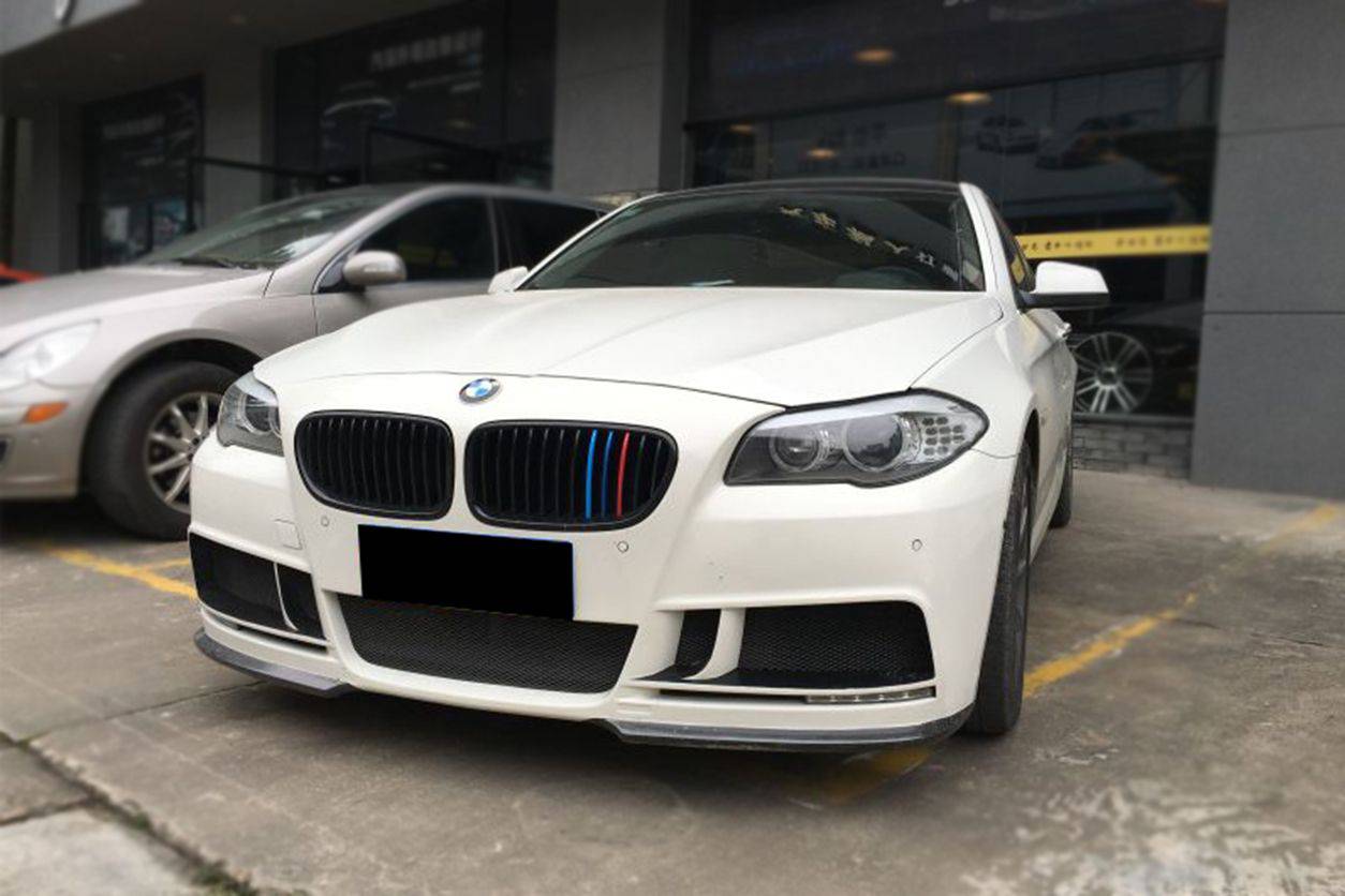 2011-2016 BMW F10 F18 5 Series HM Style Front Bumper - Carbonado