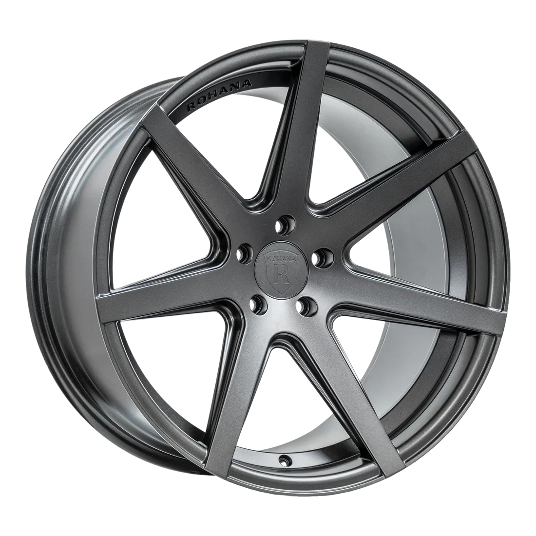 Rohana RC7 20x10 ET33 Matte Graphite 5x112 – (Square Set of 4)