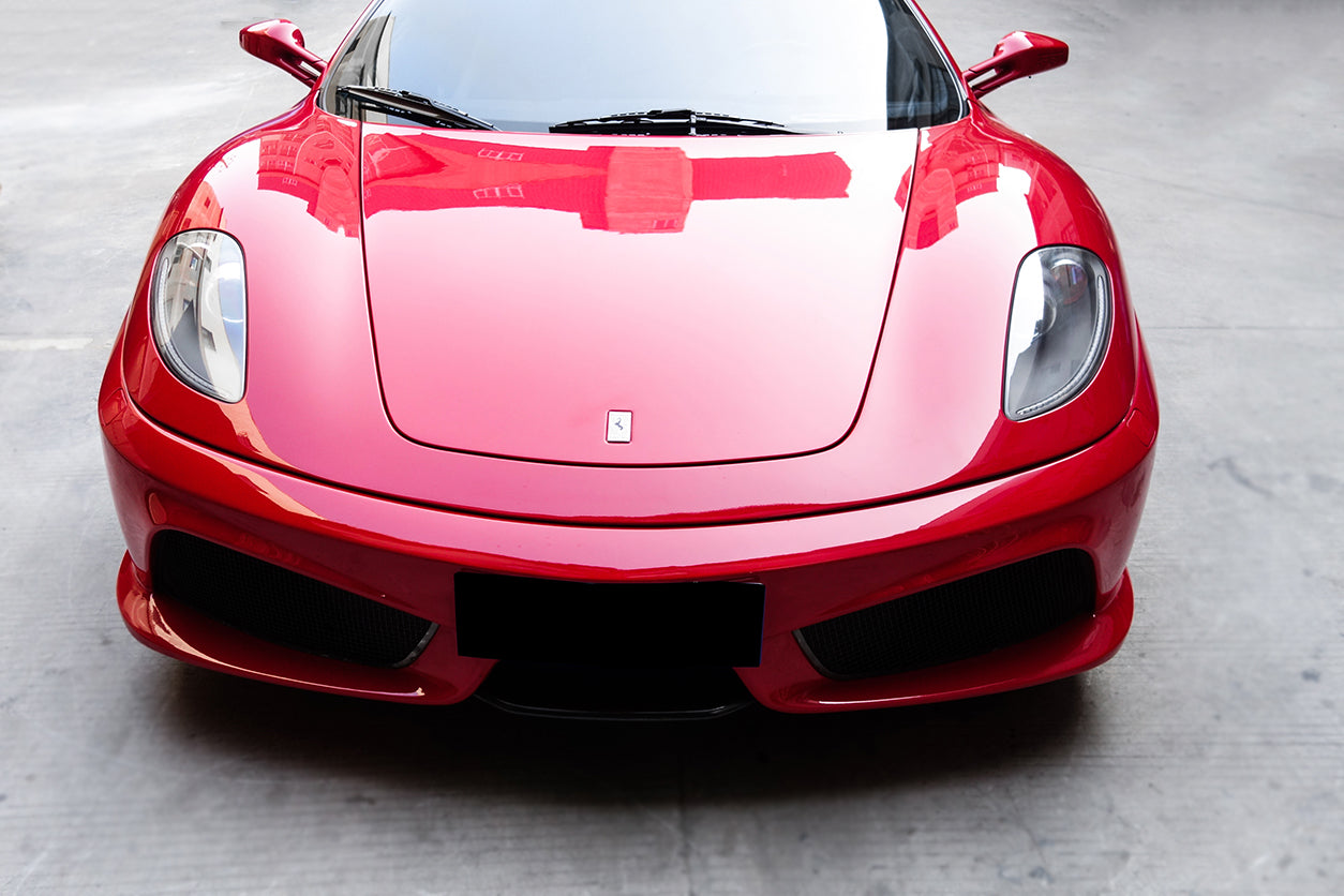 2004-2009 Ferrari F430 SC Style Front Bumper - Carbonado