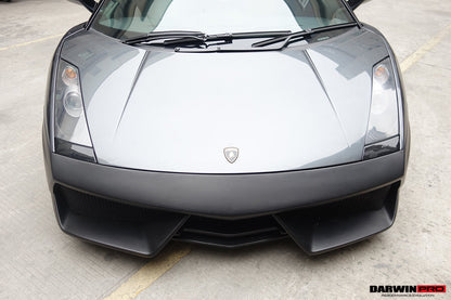 2004-2008 Lamborghini Gallardo LP570 Style Front Bumper - DarwinPRO Aerodynamics