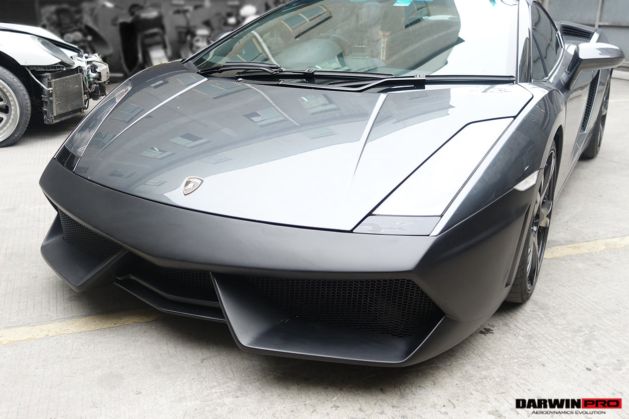 2004-2008 Lamborghini Gallardo LP570 Style Front Bumper - DarwinPRO Aerodynamics