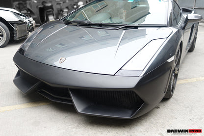 2004-2008 Lamborghini Gallardo LP570 Style Front Bumper - DarwinPRO Aerodynamics