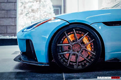 2013-2017 Jaguar F-Type Coupe/Convertible IMP Performance Partial Carbon Fiber Front Bumper w/ Lip - DarwinPRO Aerodynamics