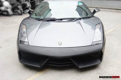 2004-2008 Lamborghini Gallardo LP570 Style Front Bumper - DarwinPRO Aerodynamics
