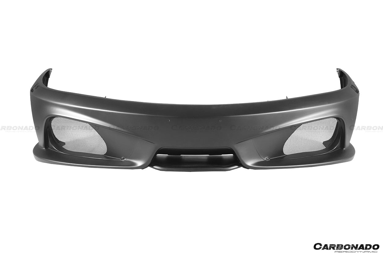 2004-2009 Ferrari F430 SC Style Front Bumper - Carbonado