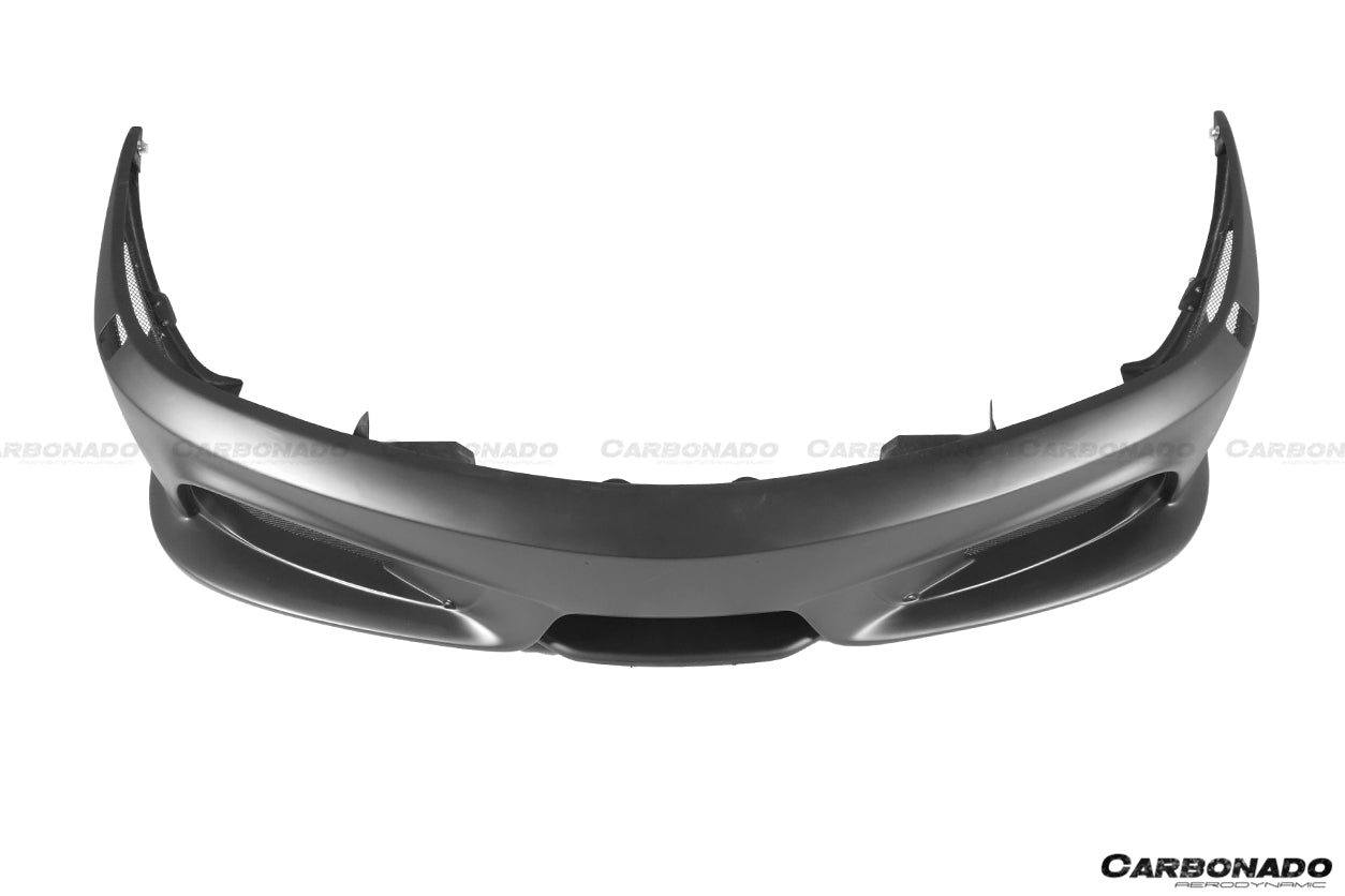 2004-2009 Ferrari F430 SC Style Front Bumper - Carbonado