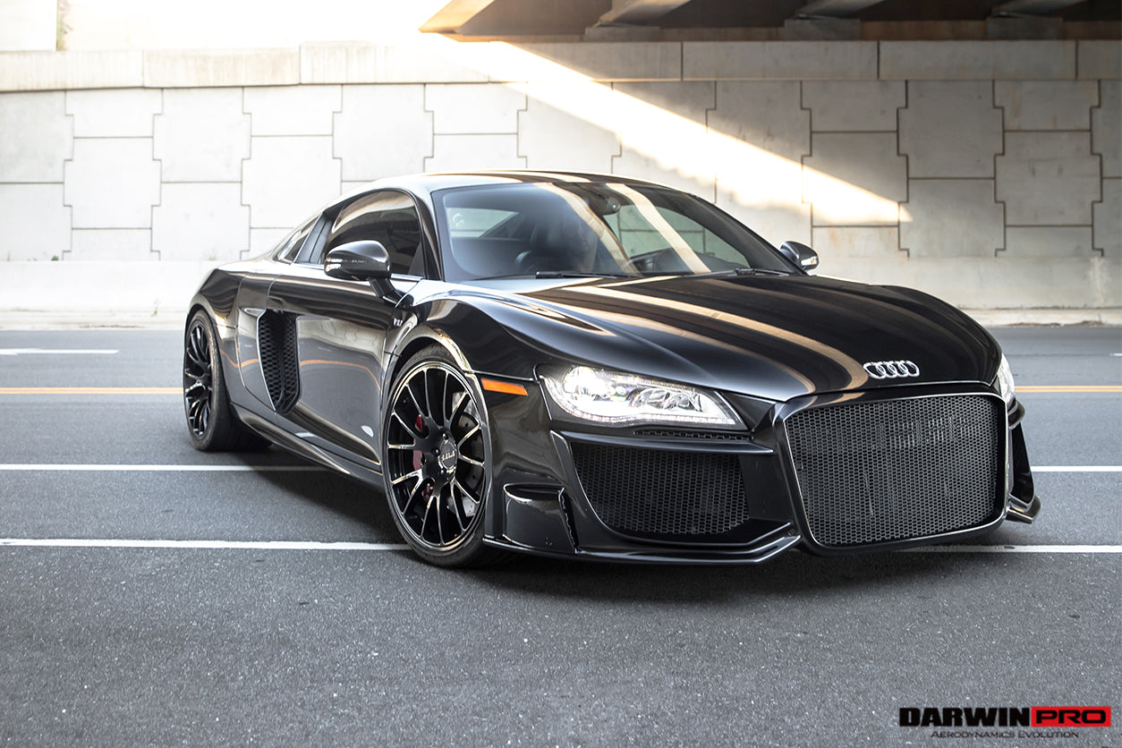 2006-2015 Audi R8 Coupe & Spyder DPGT Style Front Bumper - DarwinPRO Aerodynamics