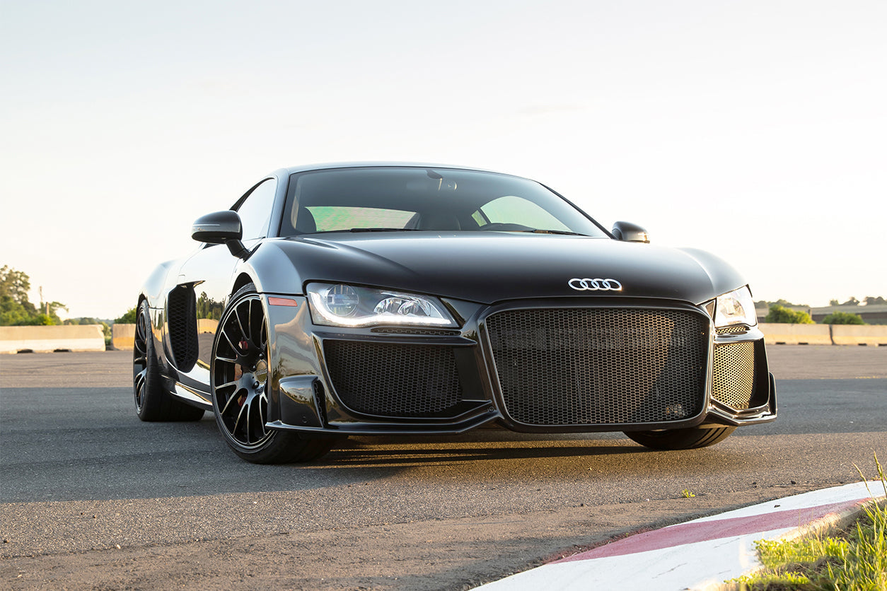 2006-2015 Audi R8 Coupe & Spyder DPGT Style Front Bumper - DarwinPRO Aerodynamics