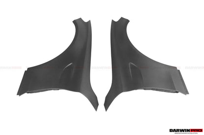 2015-2018 Mercedes Benz W205 C63/S AMG Sedan Carbon Fiber Fender - DarwinPRO Aerodynamics