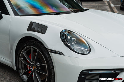 2019-2023 Porsche 911 992 Carrera S/4/4S/Targa/Cabriolet BKSS Style Front Fender - DarwinPRO Aerodynamics