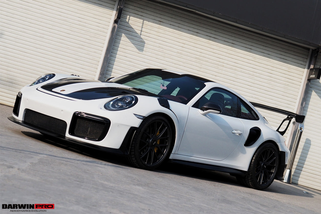 2016-2019 Porsche 911 991.2 Carrera /Targa 4/4S GT2RS Style Partial Carbon Fiber Fender - DarwinPRO Aerodynamics