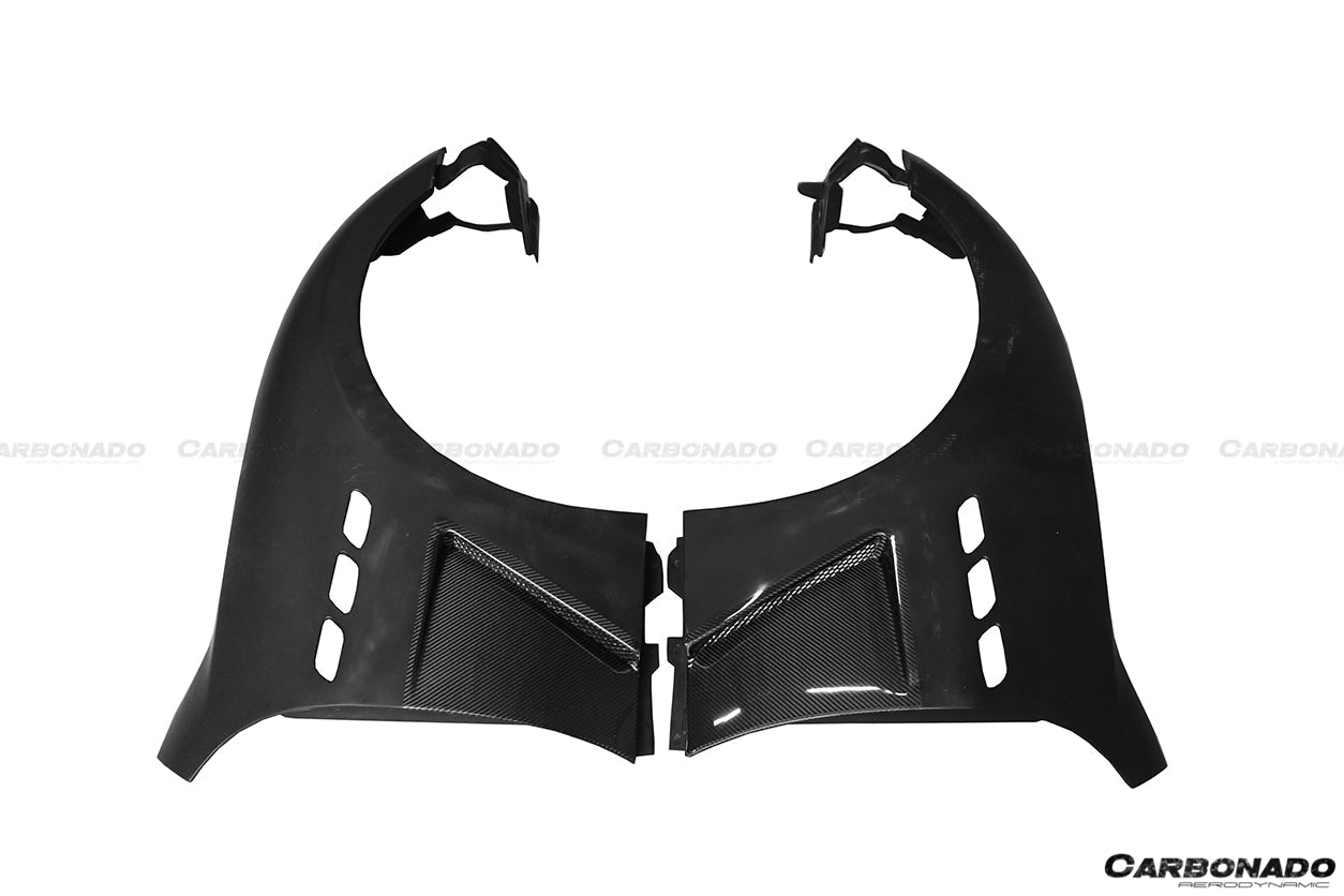 2008-2018 Maserati GranTurismo MC Style Front Fender - Carbonado