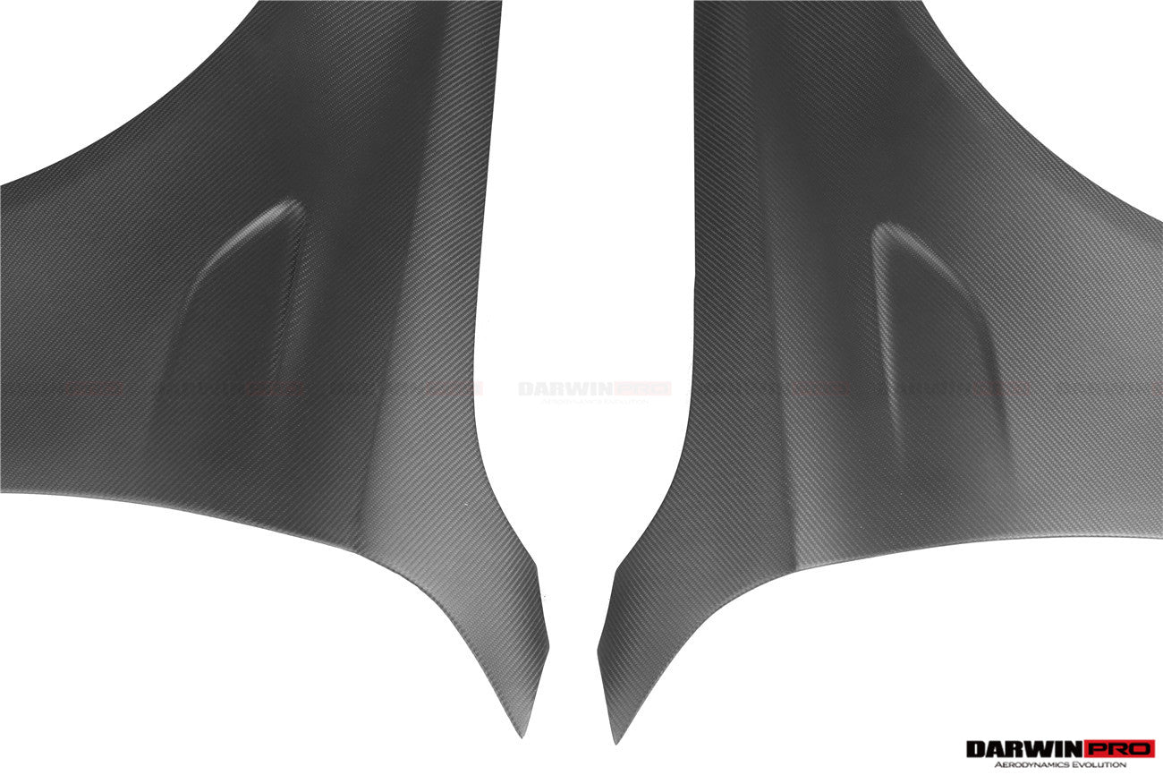 2015-2018 Mercedes Benz W205 C63/S AMG Sedan Carbon Fiber Fender - DarwinPRO Aerodynamics