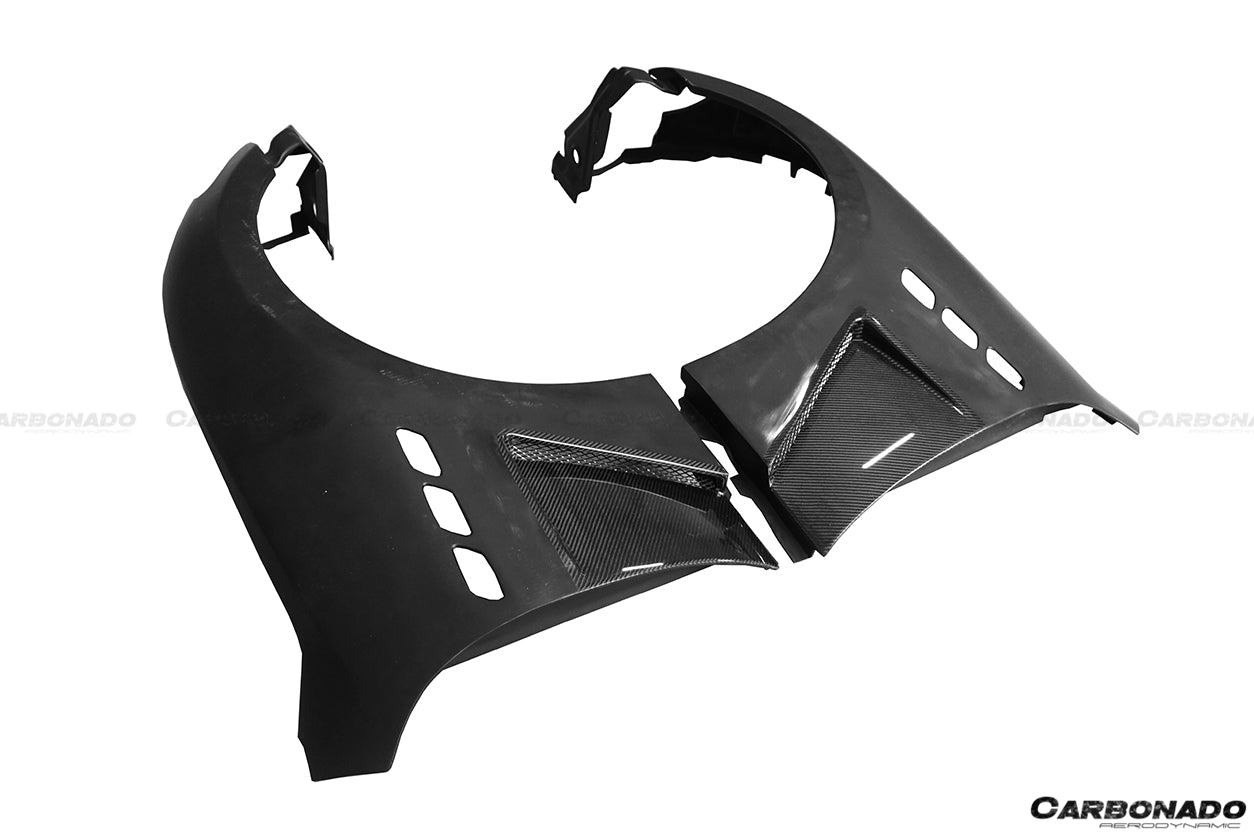 2008-2018 Maserati GranTurismo MC Style Front Fender - Carbonado