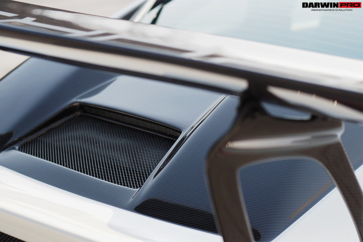 2016-2019 Porsche 911 991.2 Carrera /S/4S GT2RS Style Carbon Fiber Trunk Spoiler Wing - DarwinPRO Aerodynamics