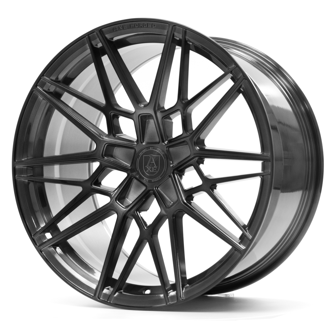 AXE WHEELS FF1 GREY 20 (20x10 / 20x11) 5x120 (Staggered Set of 4)