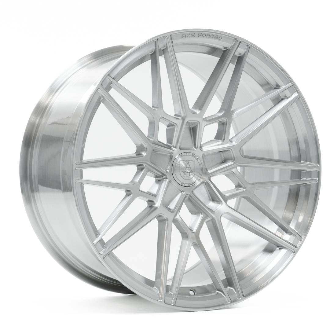 AXE WHEELS FF1 SILVER 20 (20x10 / 20x11) 5x115 (Staggered Set of 4)