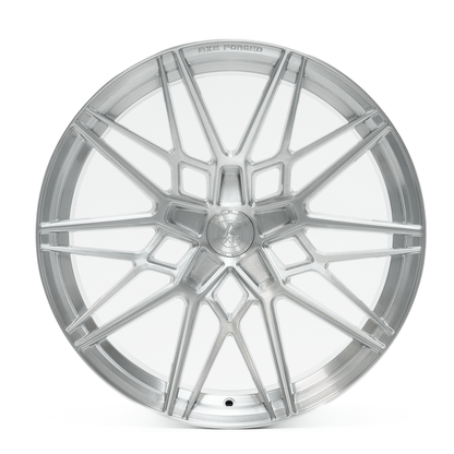 AXE WHEELS FF1 SILVER 20x10 ET20,21,22,23,24,25,26,27,28,29,30,31,32,33,34,35,36,37,38,39,40 5x120 (Square Set of 4)